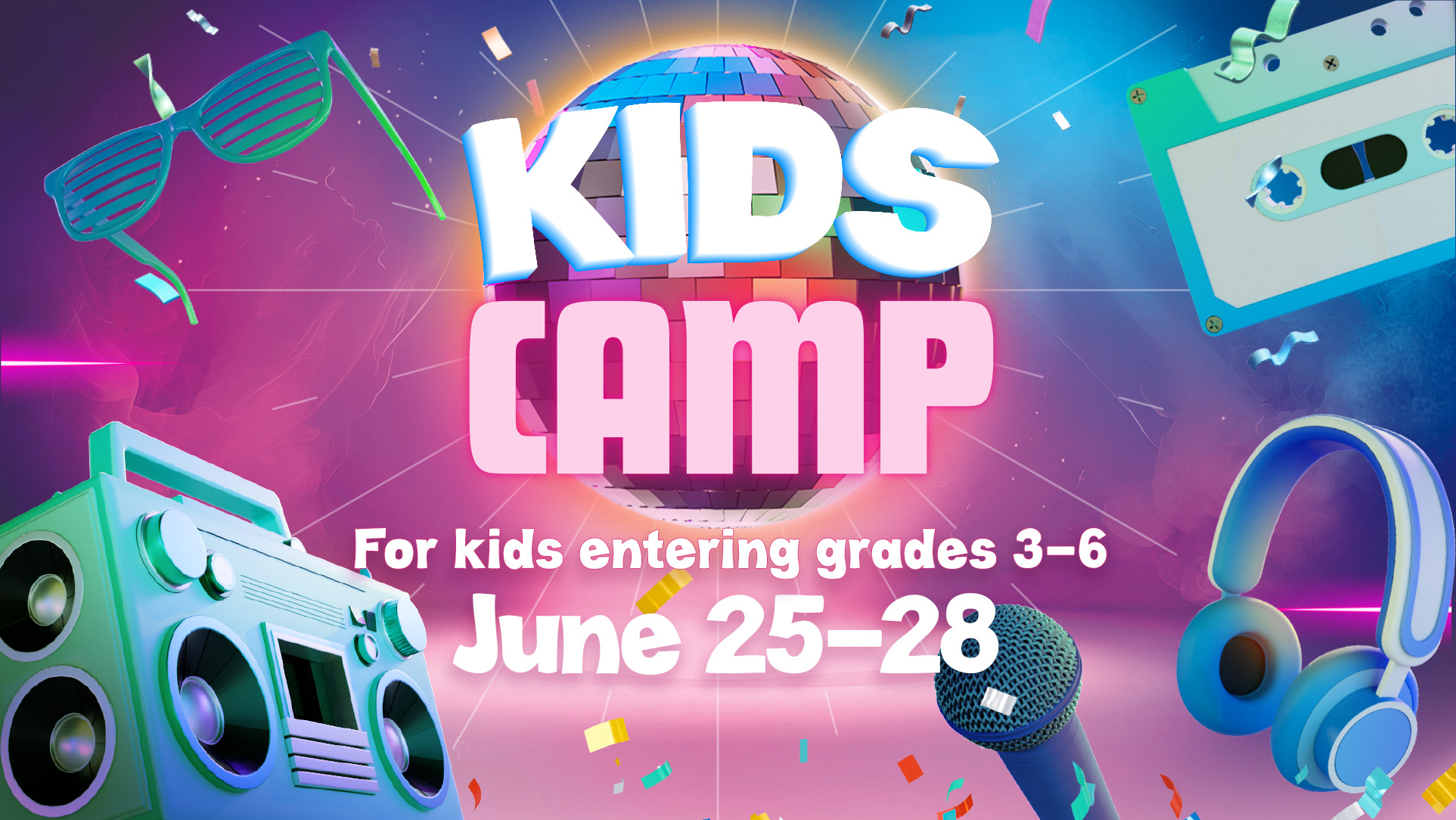 Kids Camp 2024 Keystone Church   Title Promo No Qr 